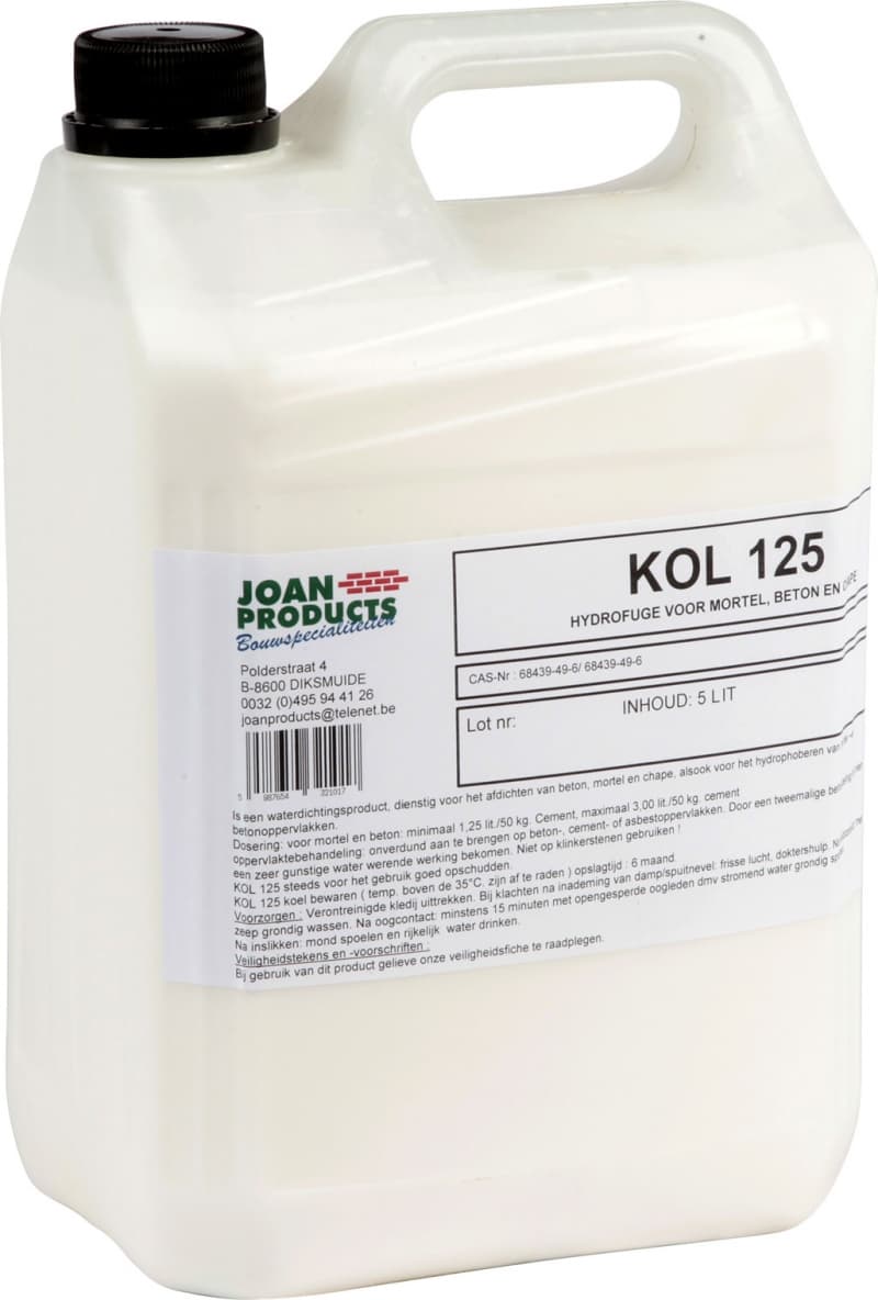 KOL 125 Kelderdichtingsproducten - Joan Products